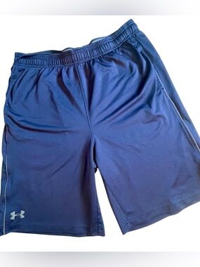 Under Armour Men's Dark Blue Athletic Shorts